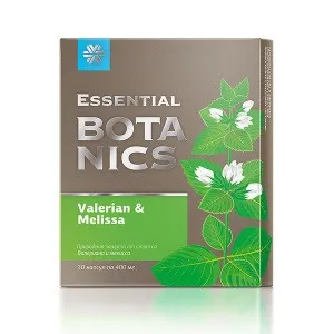 Комплекс-антистресс Valerian & Melissa Essential Botanics#1