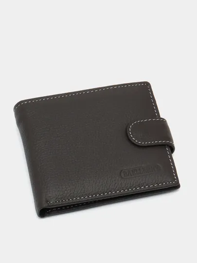 Кошелек мужской Baellerry Genuine Leather Pocket Wallet Coffee#1