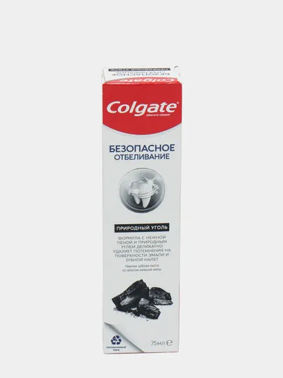 Зубная паста Colgate Safe Whitening Charcoal, 75 мл#1