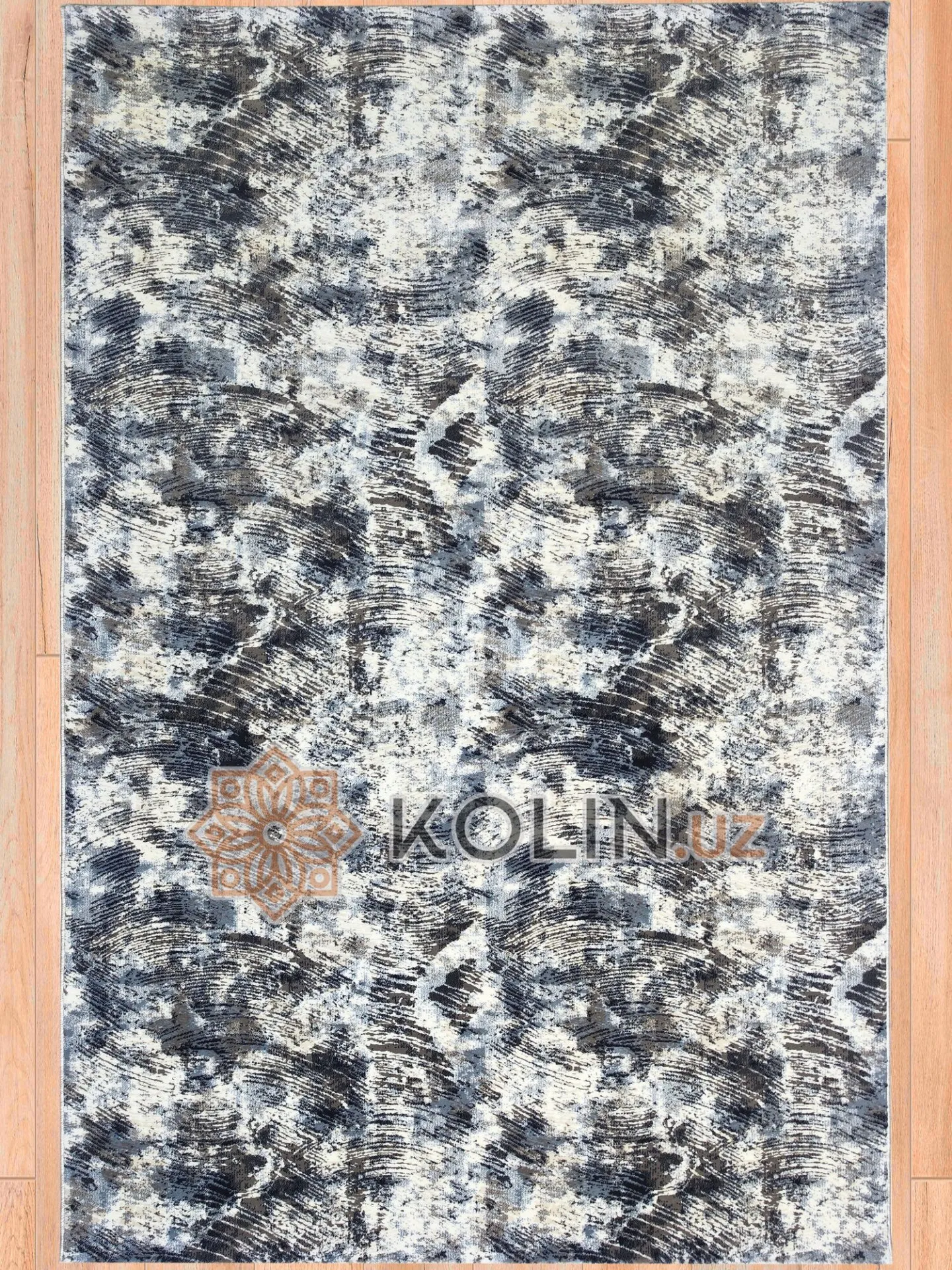 Ковер Modern 9570 белый / синий#1