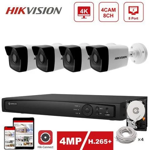 Камеры видеонаблюдения 4 IP камер#1