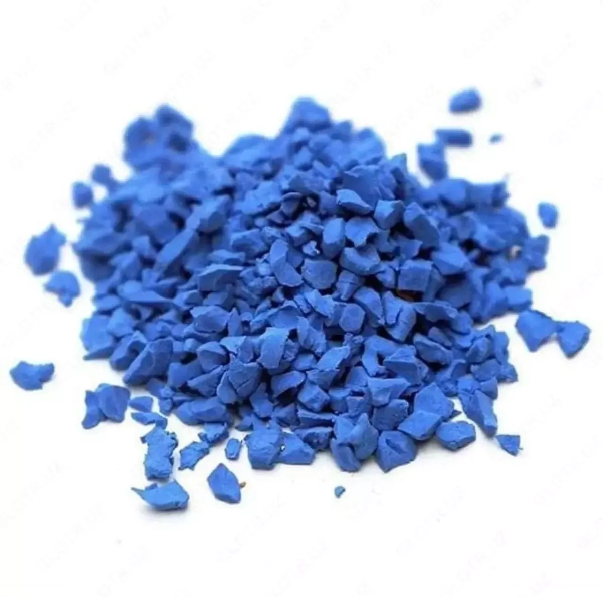 Напольное покрытие из резиновой крошки (голубое)#1