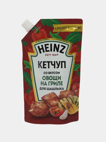 Кетчуп Heinz овощи на гриле дой-пак 320гр#1