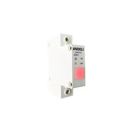 Signal lampasi(chirog'i) DIN C45D Red AC220V uchun#1