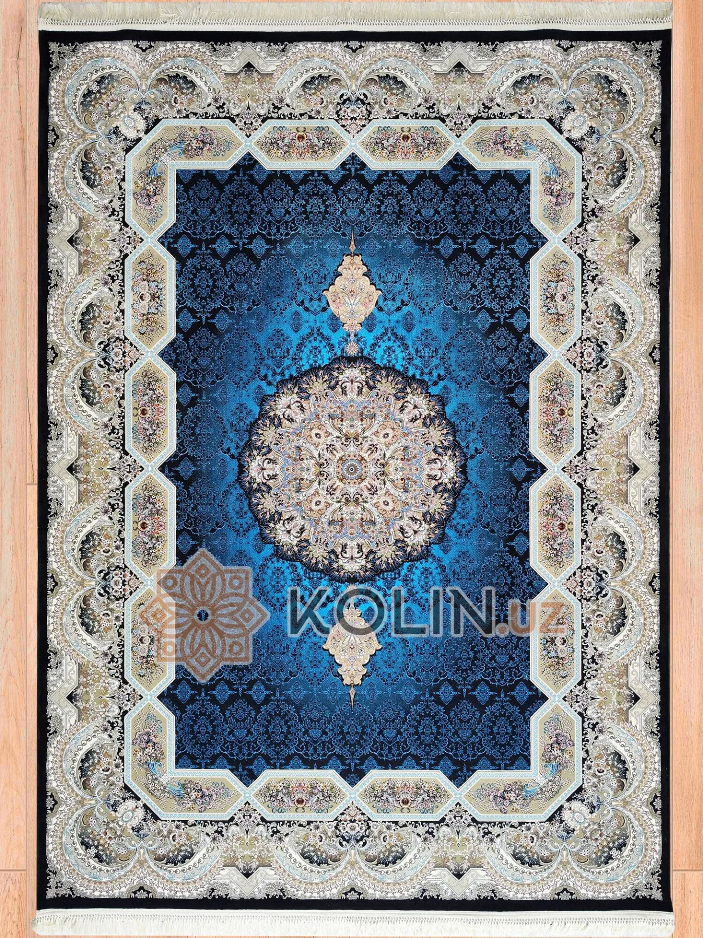 Ковер Isfahan 1281 темно-синий#1