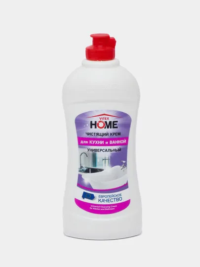 Чистящий крем для кухни и ванной Vitex Home Универсальный, 500 мл#1