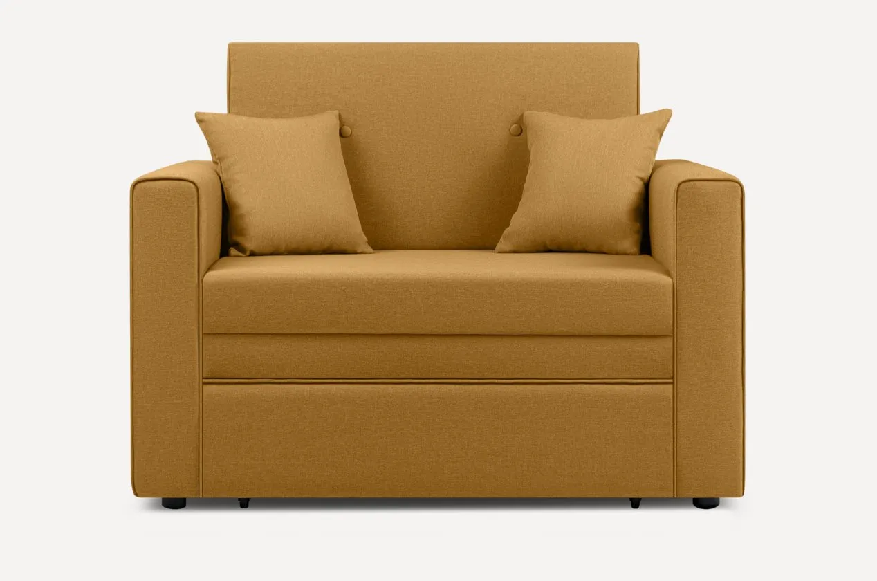 Кресло-кровать Види Textile Yellow#1
