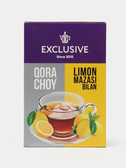Чёрный чай Exclusive Limon, 80 г#1