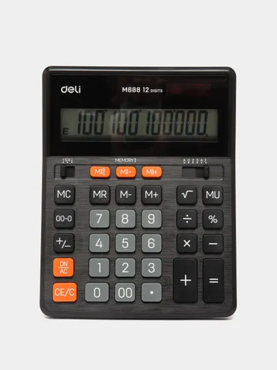 Калькулятор Deli 12 разрядный, M888 #1