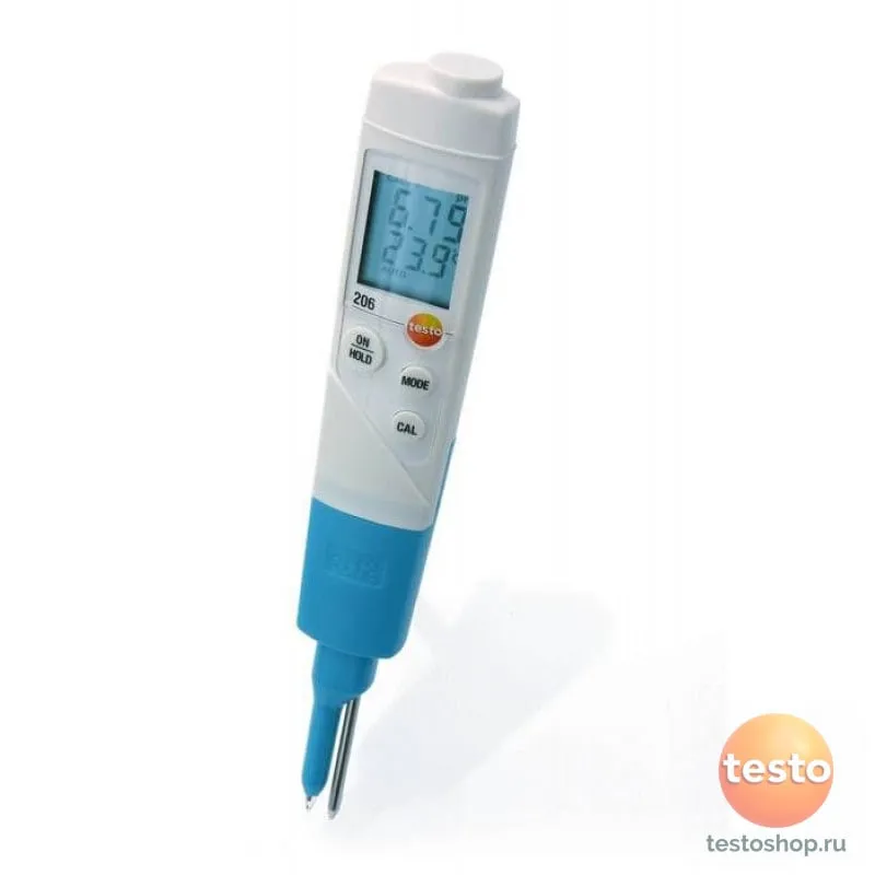 Термомтер testo 206-pH1 измеренитель pH в жидкостях#1