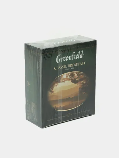 Чай черный Greenfield Classic breakfast, 2 г, 100 пакетиков#1
