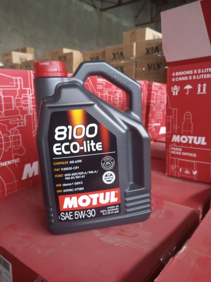 Моторное масло MOTUL 8100 ECO-LITE 5W-30 5л (Официал®FR)#1