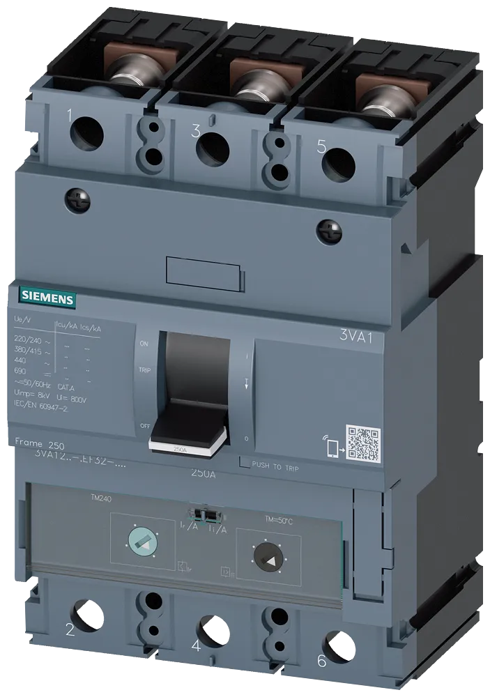 Автоматический выключатель Siemens 250А#1