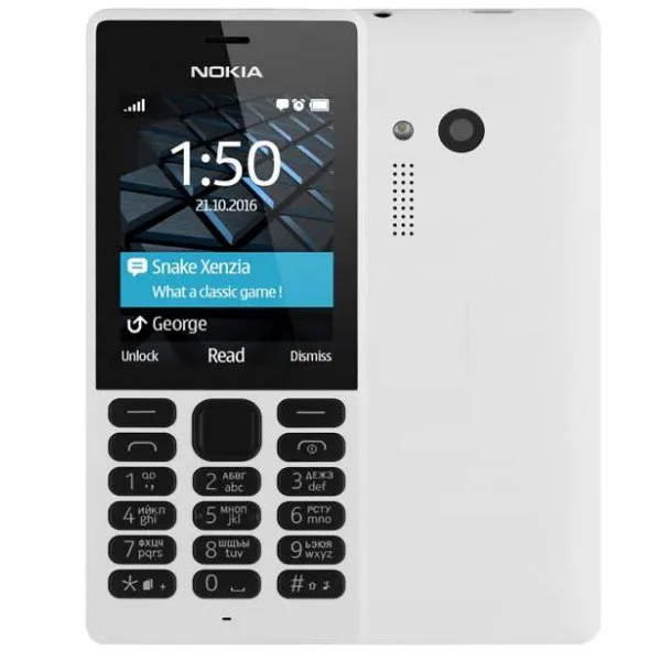 Мобильный телефон Nokia 150 /  White / Dual Sim#1