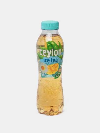 Чай зелёный Ceylon Ice Tea, со вкусом манго и ромашки, 0.5 л#1