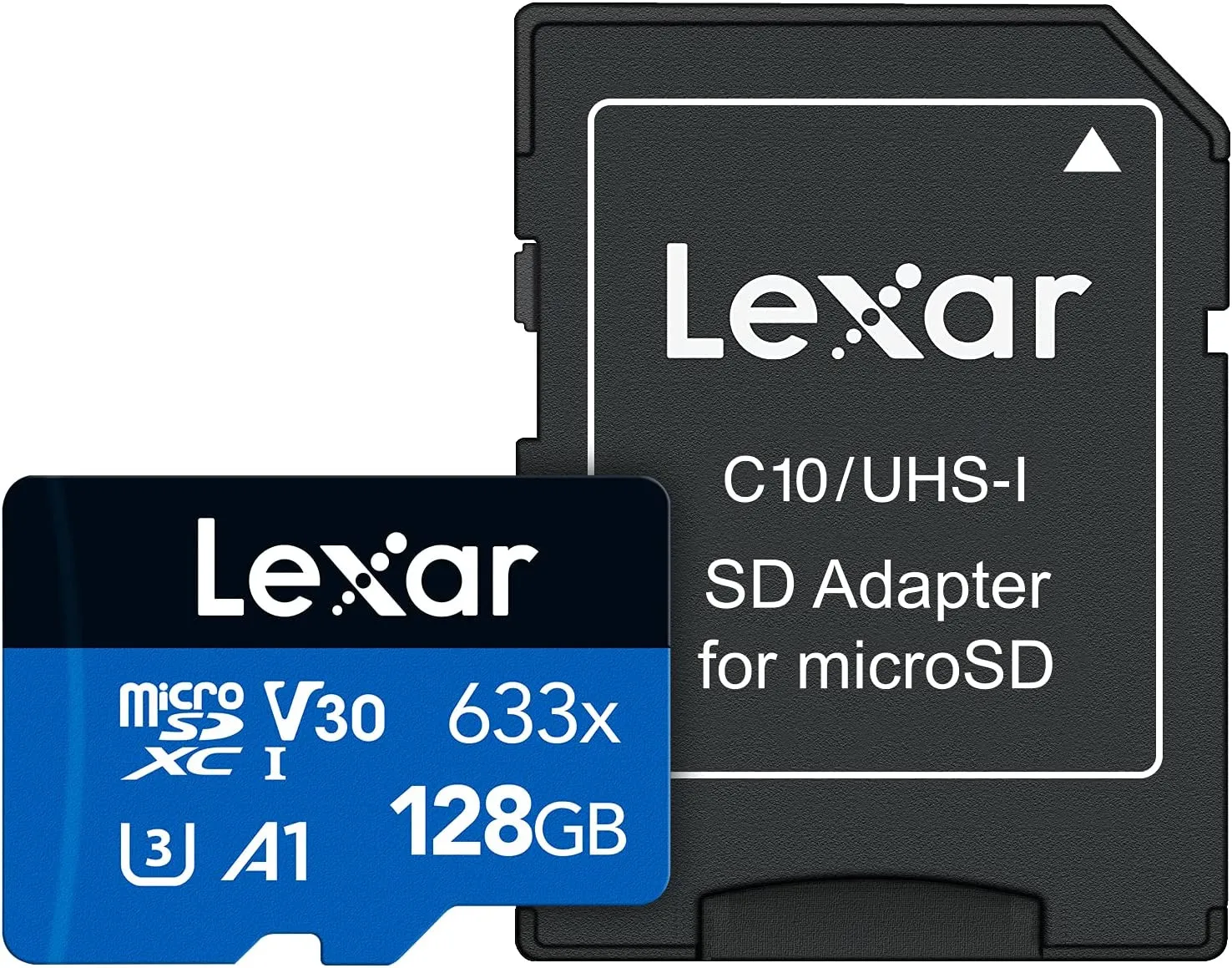 Карта памяти Lexar 633x 128 ГБ microSDHC UHS-I + SD adapter#1