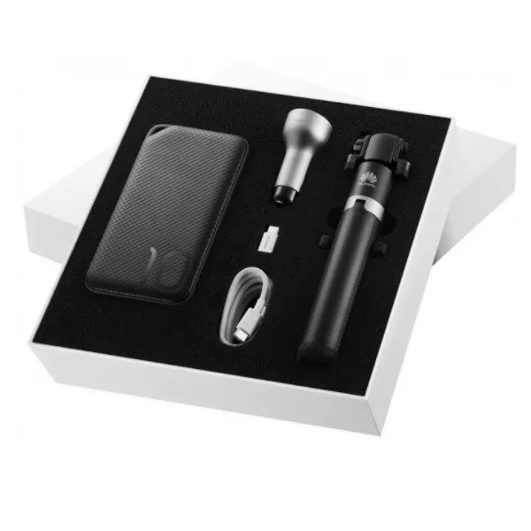 Подарочный набор Huawei Gift Box  / 3x1 / колонка, автозарядка, переходник#1