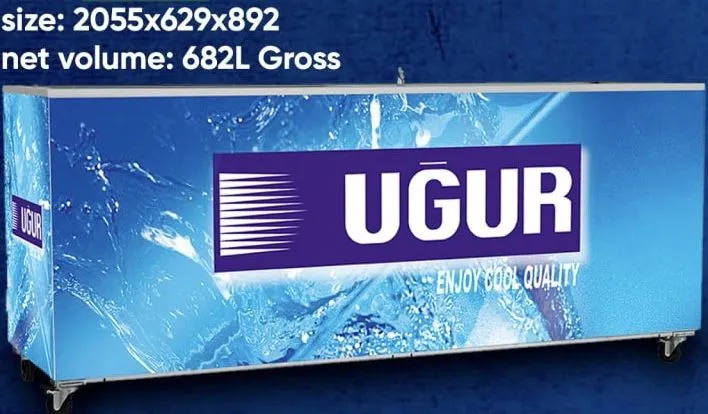 Морозильник UGUR UDD 600 SC #1