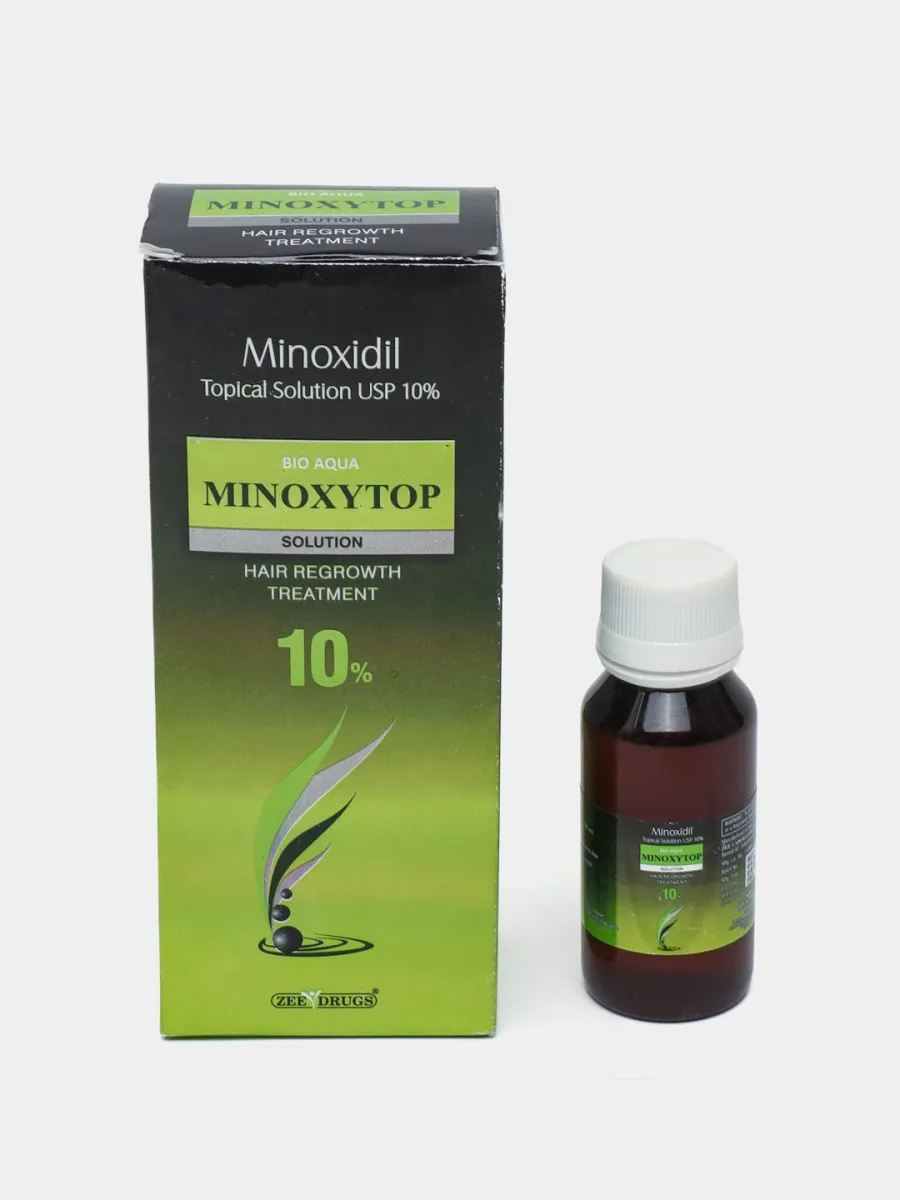 Minoxytop preparati 10% soch to'kilishini sekinlash uchun#1