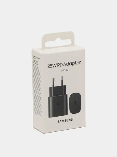 Сетевое зарядное устройство / 25W Travel Adapter (w/o cable) black#1
