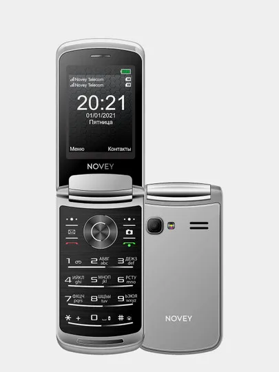 Телефон Novey A80R Chrome#1