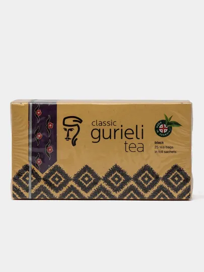 Классический черный чай Гуриели, в пакетиках, 25 шт, 50 гр#1