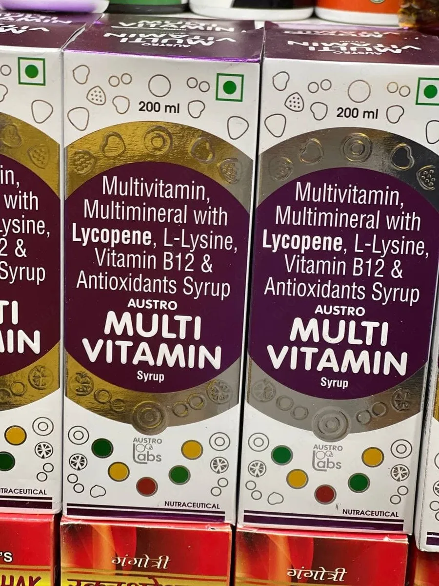 Мультивитаминный сироп Multi vitamin syrup Austro lab#1
