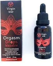 Капли для женщин Virgin Star Orgasm Drops#1