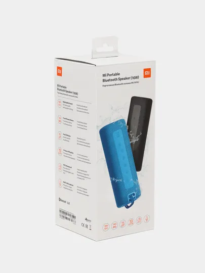Колонка беспроводная (голубая) модель MDZ-36-DB / Mi Portable Bluetooth Speaker (16W) BLUE#1