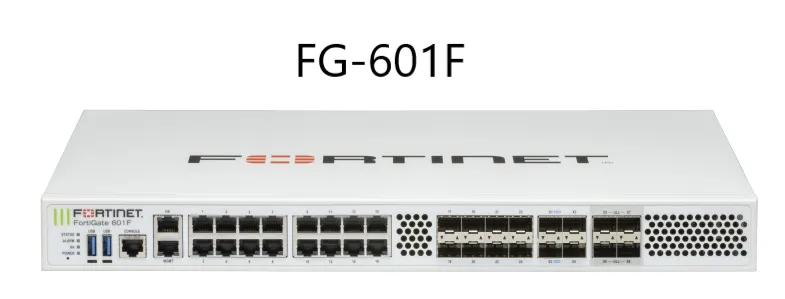 Межсетевой экран FortiGate-601F 4 слота 25G SFP28, 4 слота 10GE SFP+, 18 портов GE RJ45#1