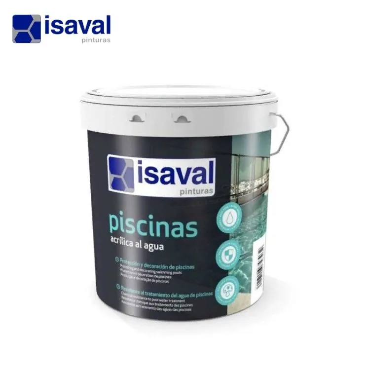 Краска акриловая для бассейнов Isaval Piscinas Acrilica#1
