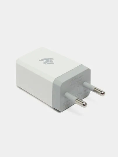 Сетевое зарядное устройство 2E Wall Charger USB-A 2.1A White#1
