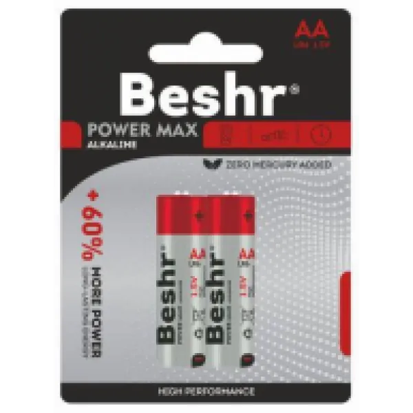 Batareyalar BESHR POWER MAX 2B AA#1