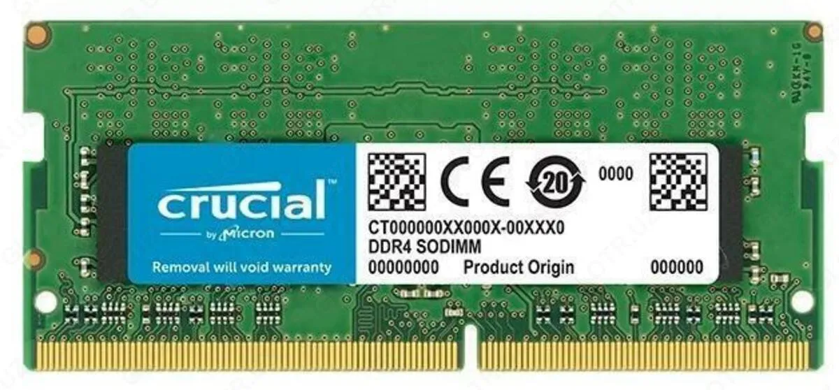 Оперативная память SO-DDR4 8192Mb 2666МГц PC4-21300 Crusial#1