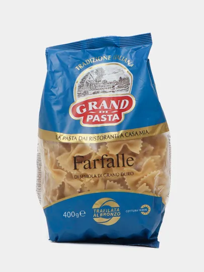 Макароны Grand di Pasta Farfalle, 400 г - 2#1