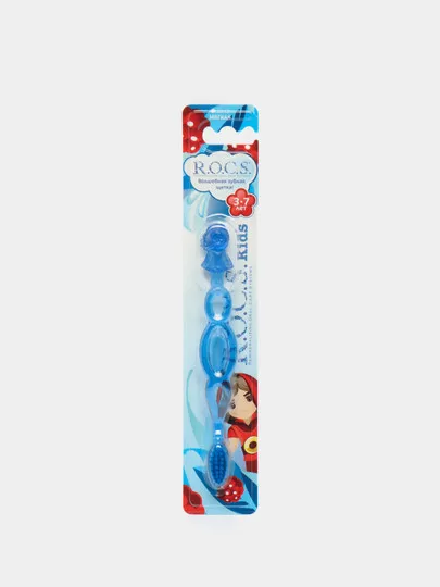 Зубная щетка R.O.C.S. Kids для детей от 4 до 7 лет, мягкая #1