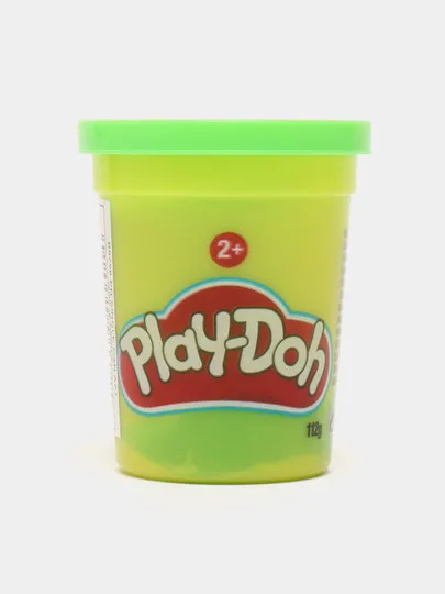 Play-Doh Баночка пластилина (B6756) Зеленый#1