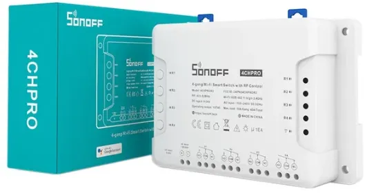 Четырех канальный wifi блок управления электрооборудованием Sonoff 4R PRO3#1