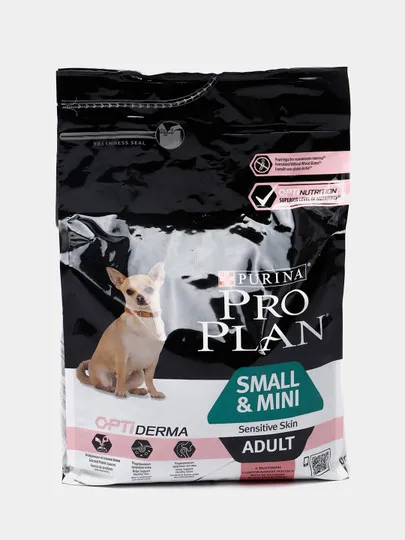 Собачий корм Purina Pro Plan, для взрослых собак, мелких пород, 3 кг#1