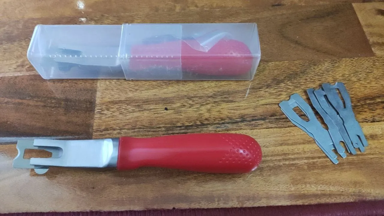 Виниловый сварочный режущий инструмент, резак для швов линолеума, нож#1