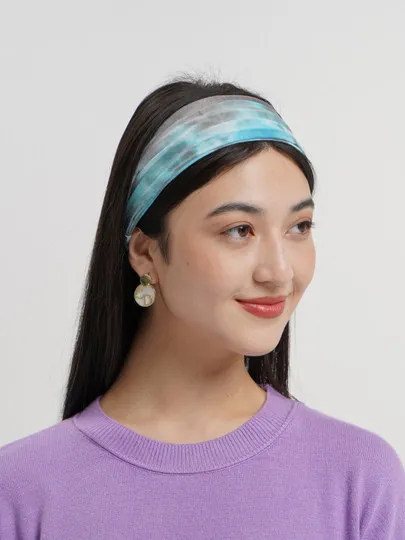 Женская повязка на голову с принтом тай-дай#1