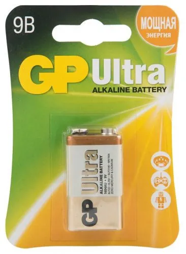 Батарейка GP Ultra Alkaline 1604AU 6LR61 10 шт#1