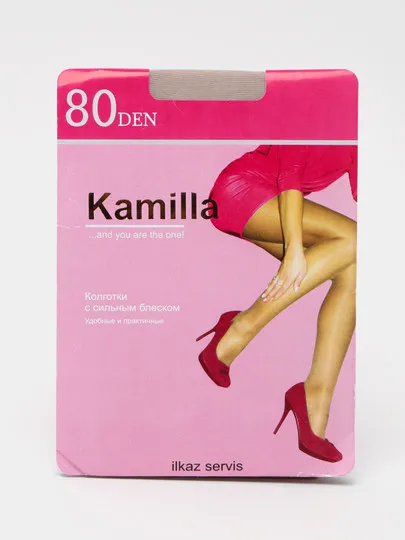 Колготки женские Kamilla 80 den, лайкра#1