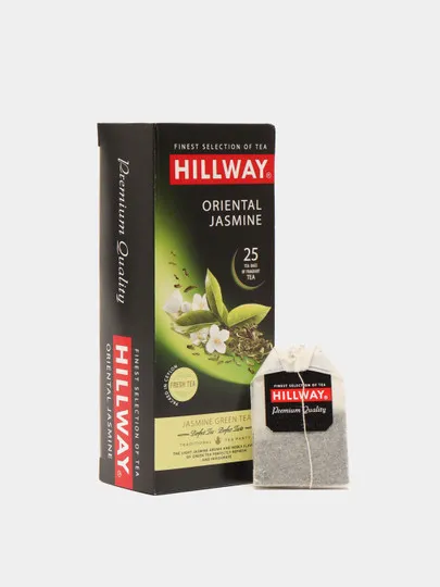 Зеленый чай HILLWAY Oriental Jasmine, 2 г, 25 шт#1