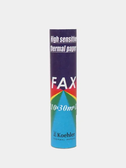 Бумага для факса Koehler Thermal Paper, 210*30*12#1