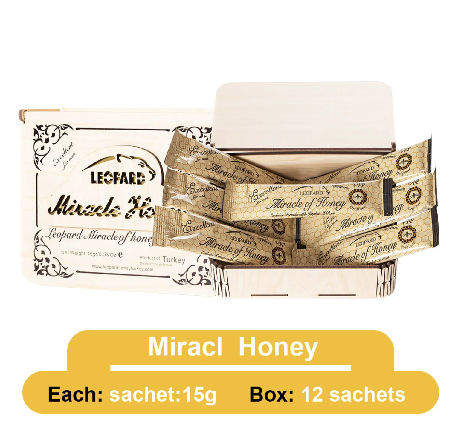 Королевский оздоровительный мед - Leopard Miracle Royal Honey#1