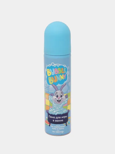 Детская пена для игры в ванне Bubble Bunny, голубая, 80 мл#1