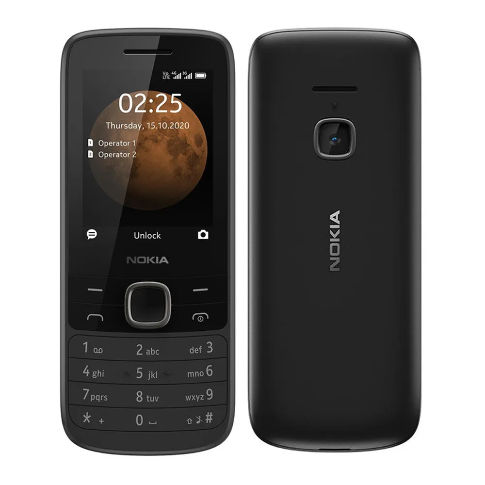 Телефон Nokia N225 4G двойная sim-карта Черный#1