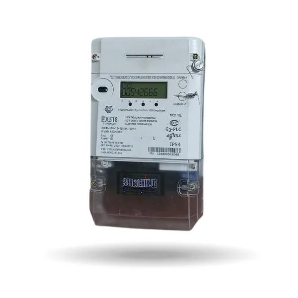 Cчётчик электроэнергии 3-фазный | EX518 | 100V 3*57,7A | PLC-модем#1