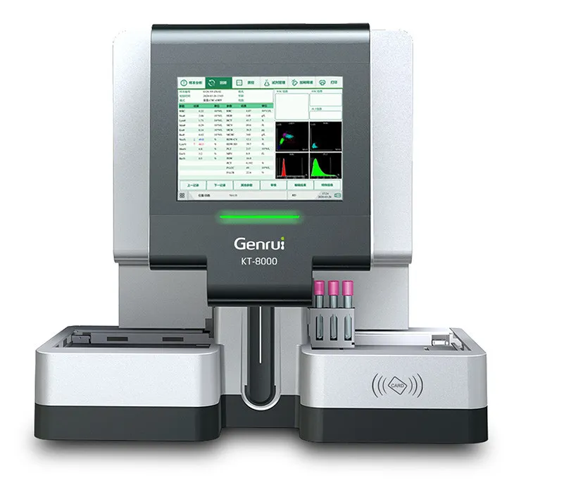 Анализатор гематологический автомат   (5-дифференциальный анализ) «KT-8000» с автоподатчиком со стартовым комплектом реагентов#1